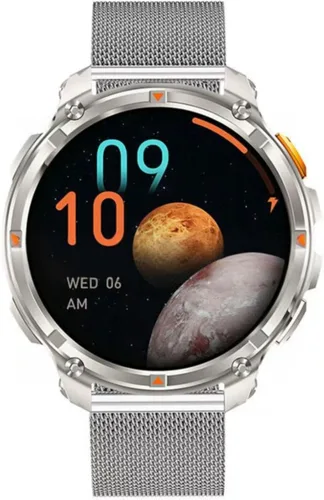 Miniatura 21 de Relojes inteligentes múltiples modos deportivos para hombres con linterna, reloj inteligente para Android y iPhone, pantalla táctil HD de 1.7 Negro