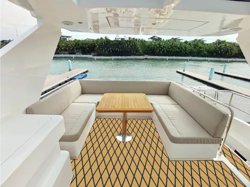 Miniatura 70 de Suelo de Barco de Espuma EVA Cubierta Marina Antideslizante Autoadhesivo para Lancha Motora Barco de Pesca RV Yate Kayak Piscina gris oscuro y azul.