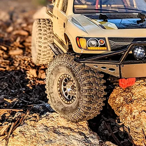Miniatura 7 de INJORA Neumáticos de goma de 1.9 "para 1:10 RC Rock Crawler Axial SCX10 90046 AXI03007 D90 D110 TF2 Traxxas TRX-4