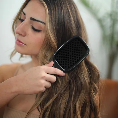 Miniatura 4 de FHI Heat UNbrush Cepillo desenredante para cepillado sin dolor en todo tipo de cabello húmedo o seco, cerdas antiestáticas DuoFlex duraderas, mango