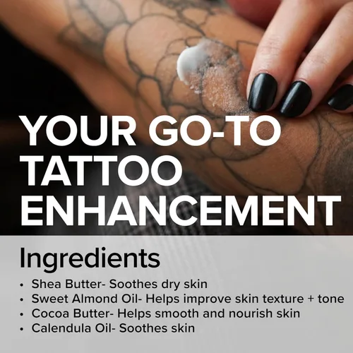 Miniatura 2 de Mad Rabbit Bálsamo para tatuajes y crema de cuidado posterior: mejora el color que revive tatuajes viejos, hidrata nuevos tatuajes, fabricado