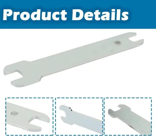 Miniatura 2 de 692900 Llave metálica para lijadora de cable Porter, pulidora 7335 7336 (2)