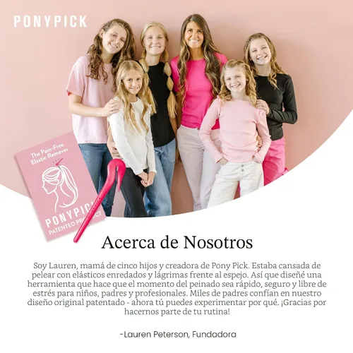 Miniatura 7 de THE PONY PICK - Herramienta de corte de bandas elásticas para el cabello, fácil de usar, sin dolor, sin daños en el cabello, herramienta de corte