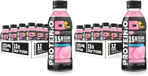 Miniatura 7 de Protein2o - Bebida de agua con 0.53 onzas de proteína de suero de leche; energizante, sabor a arándano y frambuesa, 17 onzas fluidas por botella