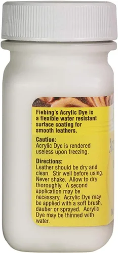 Miniatura 2 de Fiebing's Pintura acrílica blanca para cuero