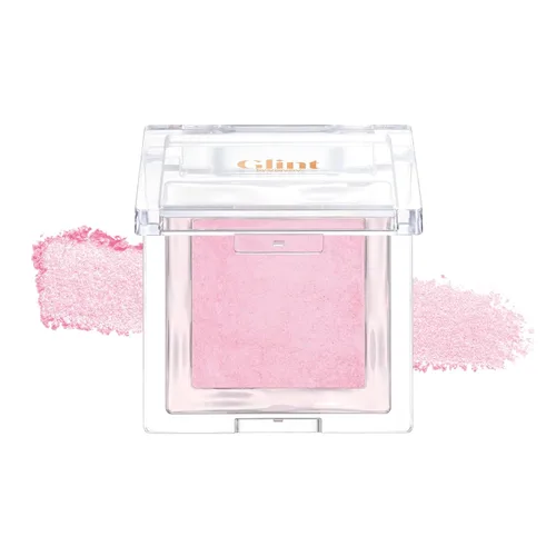 Rubor horneado Glint (Balletcore Pink, 0.08 onzas), colorete facial en polvo de larga duración para un aspecto natural. Cuidado de la piel coreano,