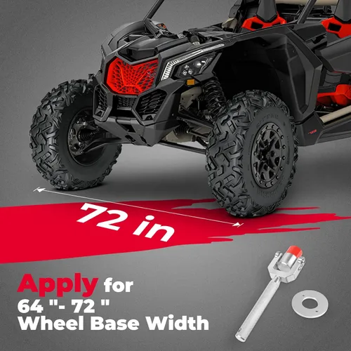 Miniatura 7 de Herramienta de cambio de cinturón KEMIMOTO X3, kit de extracción de embrague compatible con Can Am Maverick X3 Max Turbo r rr 2017-2025, funciona