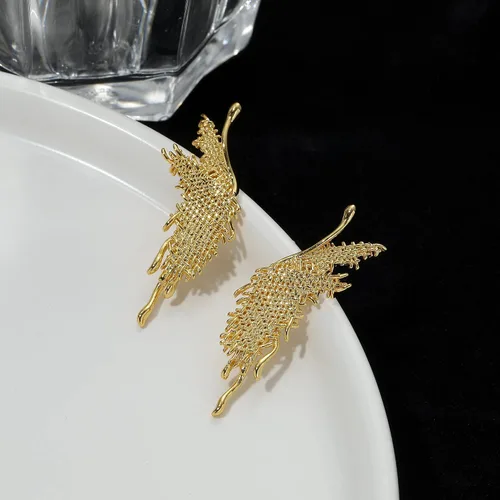 Miniatura 5 de LecAit Pendientes de plata de ley 925 con diseño original, pendientes colgantes elegantes personalizados para mujer