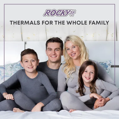 Miniatura 8 de Rocky - Conjunto de dos piezas de ropa interior térmica para hombre, 3XL