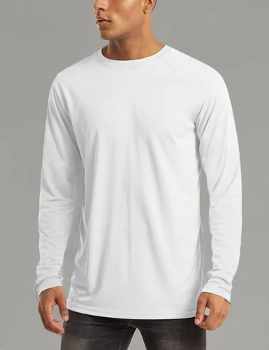 Miniatura 153 de MAGCOMSEN Camisas de manga larga para hombre, protección solar UPF 50+, camisetas atléticas para senderismo, correr, entrenamiento, protección