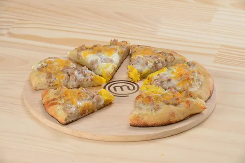 Miniatura 5 de Juego de cocina de pizza MasterChef Junior, el kit incluye 5 unidades, utensilios de cocina reales y recetas para niños.