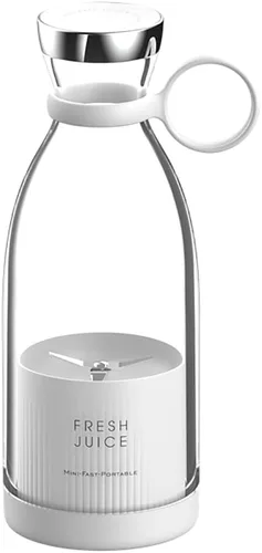 Miniatura 9 de Licuadora portátil de jugo, licuadora de jugo fresco, exprimidor eléctrico portátil inalámbrico de 11.8 fl oz, licuadora de jugo fresco portátil