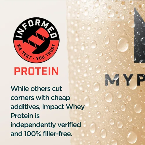 Miniatura 6 de Myprotein Impact - Aislado de proteína de suero de leche, 2.2 libras (40 porciones) de caramelo salado, 0.88 oz de proteína y 0.18 oz de BCAA por