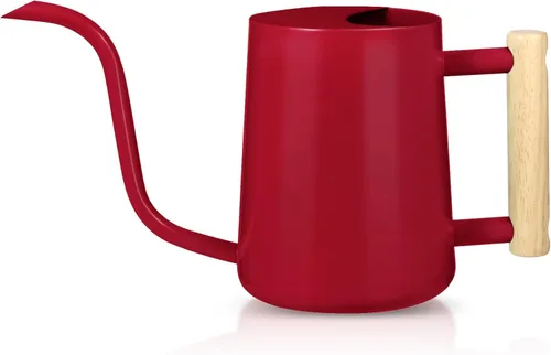 Miniatura 17 de Regadera para plantas de interior, regadera pequeña de acero inoxidable de 35 onzas, regadera decorativa moderna con boquilla larga para plantas
