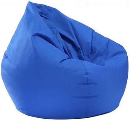 Miniatura 11 de Koolouispoper Lazy BeanBag - Sillas individuales para sofá sin relleno, color sólido, impermeable, Oxford, puf, puff puff para sofá tatami