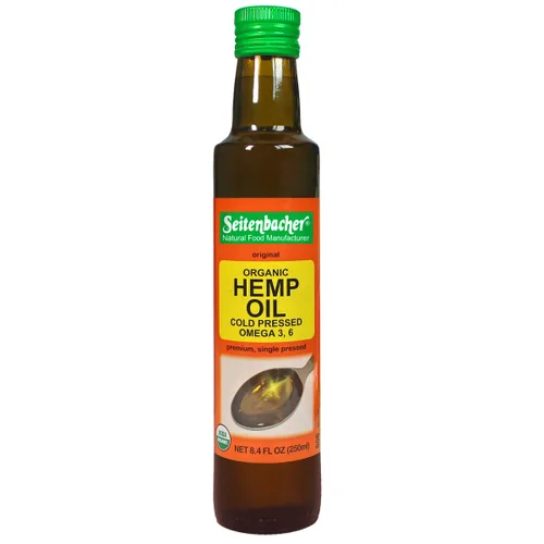 Miniatura 3 de Seitenbacher Aceite orgánico, aceite de lino prensado en frío, 8.4 onzas (paquete de 2)