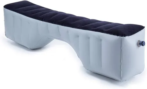 Miniatura 2 de FMS - Colchón hinchable de viaje para auto, para asiento trasero, cojín para cama de aire, sofá de aire, Azul