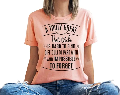 Miniatura 3 de Vet Tech Week Gifts, Womens Clothing, Vet Tech Student Shirts, Veterinarian Vneck T Shirt, Veterinary Medicine T-Shirt, Future Vet Clothing