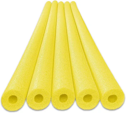 Miniatura 10 de Oodles of Noodles Fideos de natación de espuma para piscina, paquete de 5 Rojo