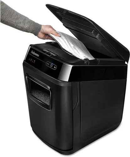 Miniatura 3 de Fellowes AutoMax 200C triturador de papel de corte cruzado con alimentación automática 2 en 1 para oficina con capacidad de alimentación automática
