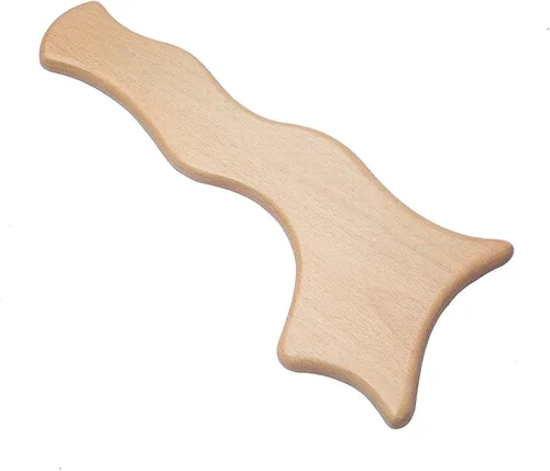 Miniatura 2 de Herramienta de raspado de madera para drenaje linfático - Herramienta de masaje para inflamación de tejido anticelulítico - Terapia de madera