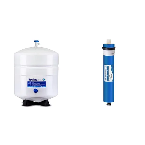 Miniatura 9 de iSpring Tanque de almacenamiento de agua T55M de 5.5 galones + kit de conexión de línea de agua para refrigerador ultra seguro iSpring ICEK