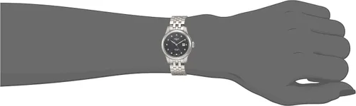 Miniatura 2 de c Le Locle reloj automático negro madre perla diamante Dial señoras T0062071112600