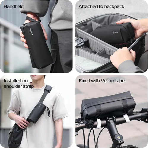 Miniatura 7 de ULANZI PK-04 Bolsa de transporte para DJI Osmo Pocket 3, estuche de almacenamiento portátil, protector para DJI Osmo Pocket 3 Creator Combo
