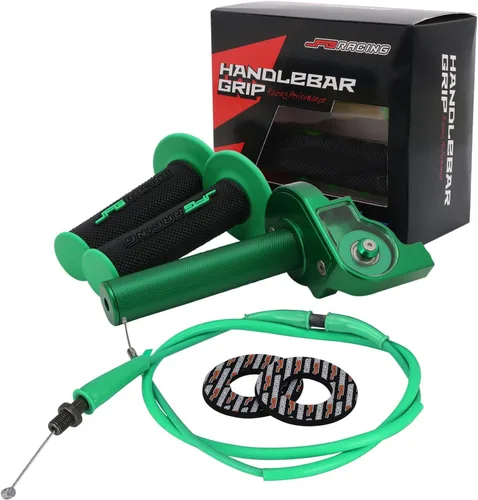 Miniatura 10 de JFG RACING Conjunto de Acelerador para Motocicleta, 7/8" 22mm Puños de Acelerador de Giro Rápido con Cable de Acelerador de Aleación de Aluminio