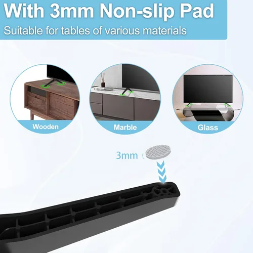 Miniatura 6 de Soporte para patas de TV LG, solo para LG TV Stand 55UK6500 55UJ6300 55UK6300 55UM6900 55UK6090PUA 55UN7300 55LJ550M 50UK6300 50UJ6300 50UK6500 60
