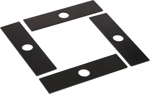 Miniatura 2 de Cuchillas de bordeadora de 8 x 2 pulgadas de diámetro de orificio de 1 pulgada de repuesto para Ryobi 613223, Echo 720-237-001, Stihl 4133-713-4101