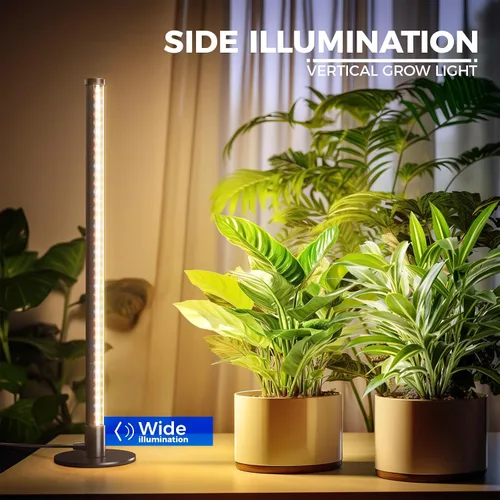 Miniatura 6 de Barrina Luz de Crecimiento de Pie para Plantas de Interior, 20W 2FT Luz LED de Planta de Escritorio, Colgante y de Pie, Luces de Crecimiento
