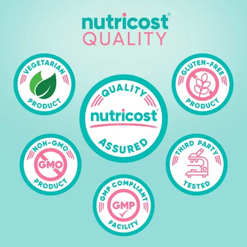 Miniatura 6 de Nutricost Cohosh negro para mujer de 660 mg, 120 cápsulas - con Don Quai, DIM y bayas castas, cápsulas vegetarianas, sin OMG, sin gluten