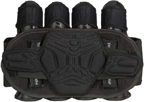 Miniatura 4 de HK Army Zero G 2.0 - Arnés de paintball (4+3 cápsulas), color negro y rojo