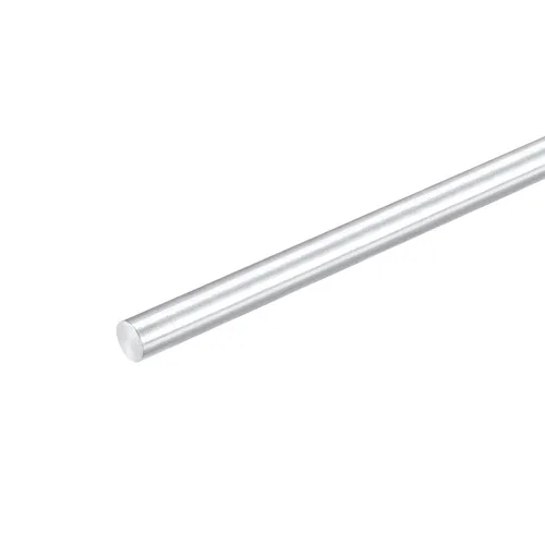 Miniatura 11 de MECCANIXITY Varilla redonda de aluminio macizo de 0.315 in de diámetro y 11.811 in de longitud, para manualidades, paquete de 1