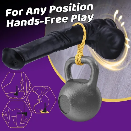 Miniatura 4 de Consolador de caballo de 12.5 pulgadas de largo, gran realista, pene monstruo, enchufe anal con ventosa, consoladores anales para punto G, juguetes