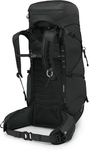 Miniatura 7 de Osprey Talon 44L Mochila de senderismo ligera para hombre, mochila para viajes y campamento, negro/gris carbón, L/XL