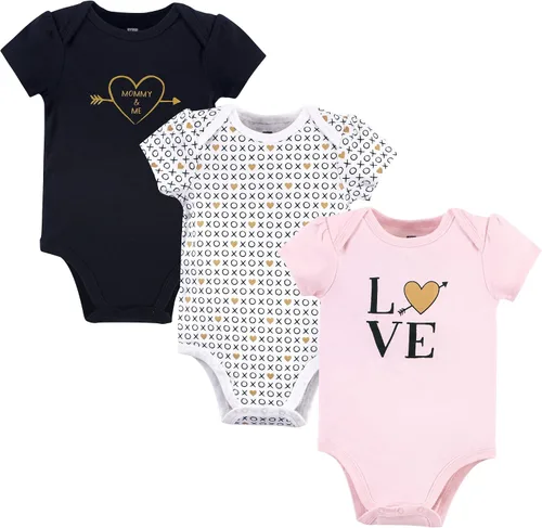 Miniatura 54 de Hudson Baby baby-girls Cotton Bodysuits 3-pack