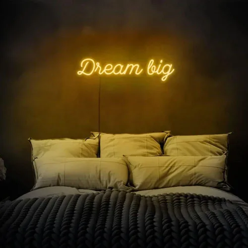 Miniatura 7 de Letrero de neón personalizado Aloha para decoración de pared, regalo de cumpleaños con luz de neón con cita, arte de pared, letreros de luz LED