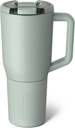 Miniatura 47 de BrüMate Müv – Taza de café térmica de 25 onzas, 100% a prueba de fugas, con asa y tapa, taza de café de acero inoxidable para viaje, taza de café