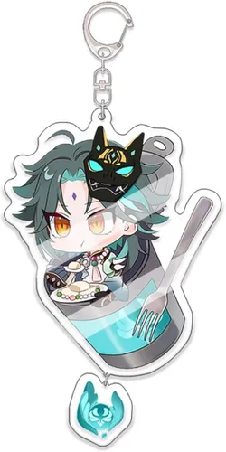 Miniatura 6 de Yoimiya - Llavero con diseño de armas de pulso diseño de juego de impacto Genshin aleación decoración de cosplay coleccionables accesorios de regalo