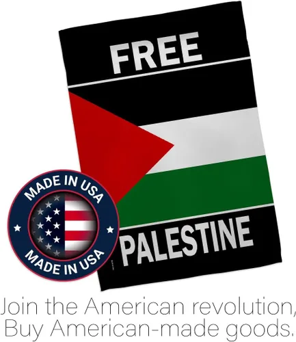 Miniatura 5 de Cartel de cementerio con bandera fuerte de Palestina, decoración de pared, césped, puerta, habitación, jardín, póster de bandera palestina, tapiz