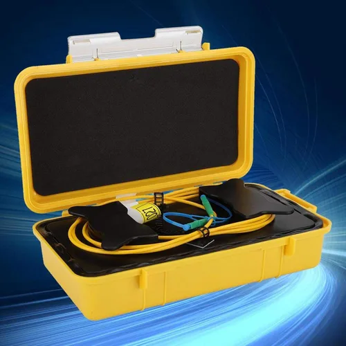 Miniatura 7 de Caja de cable del lanzamiento de OTDR, anillo de fibra de la zona muerta, caja de cable del lanzamiento de la fibra óptica OTDR de LC/APC-LC/APC