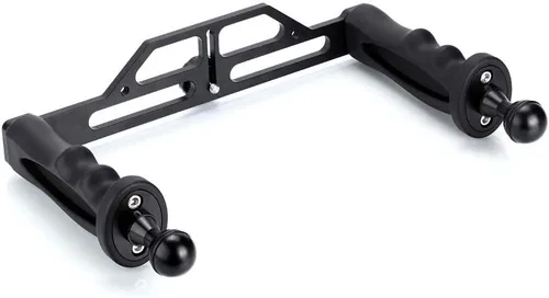 Miniatura 6 de Bandeja estabilizadora de luz de video subacuática, bandeja de aluminio ligera para GoPro OSMO y cualquier otra cámara con orificio de tornillo