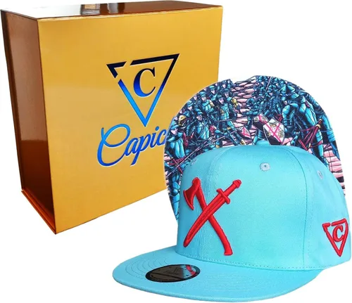 Miniatura 187 de Capiche - Gorra de visera plana de serie especial, talla única, unisex, hombre, más de 99 diseños