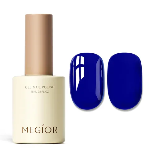 Miniatura 29 de MEGIOR Esmalte de uñas de gel blanco de 0.5 fl oz, color blanco antiguo, secado con luz UV, esmalte de gel francés, arte de uñas, salón de manicura