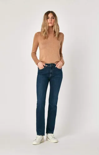 Miniatura 2 de Mavi Kendra - Jeans rectos de tiro alto para mujer, jeans elásticos, cómodos para mujer, lavables a máquina