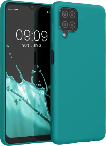 Miniatura 142 de kwmobile Funda compatible con Samsung Galaxy A23 4G / 5G - Funda de silicona TPU metálica suave y delgada - Rojo oscuro metálico