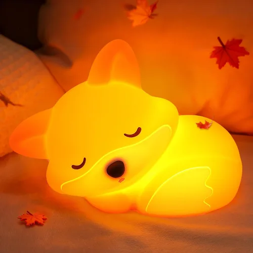 Miniatura 8 de Attivilife Luz Nocturna de Tenis, Regalos de Pelota de Tenis para Niños, Lámpara LED Táctil Regulable Recargable para Decoración de Guardería y Mesa