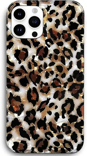Miniatura 8 de J.west Funda compatible con iPhone 11 Pro Max de 6.5 pulgadas, diseño de leopardo para mujeres y niñas, bonito diseño de patrón de guepardo, funda